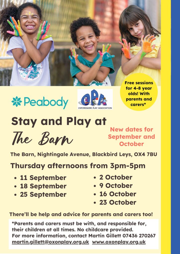 The Barn Stay & Play sessions