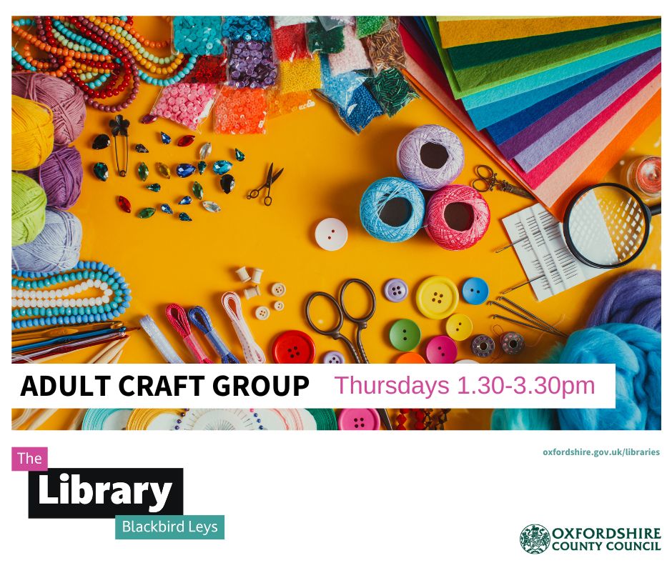 Adult craft group