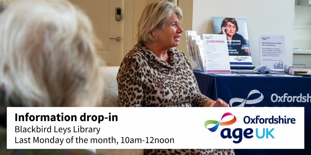 Age UK drop-in