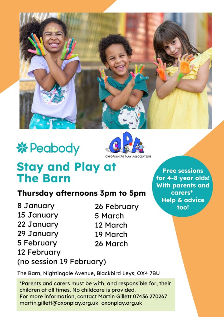 The Barn Stay and Play sessions