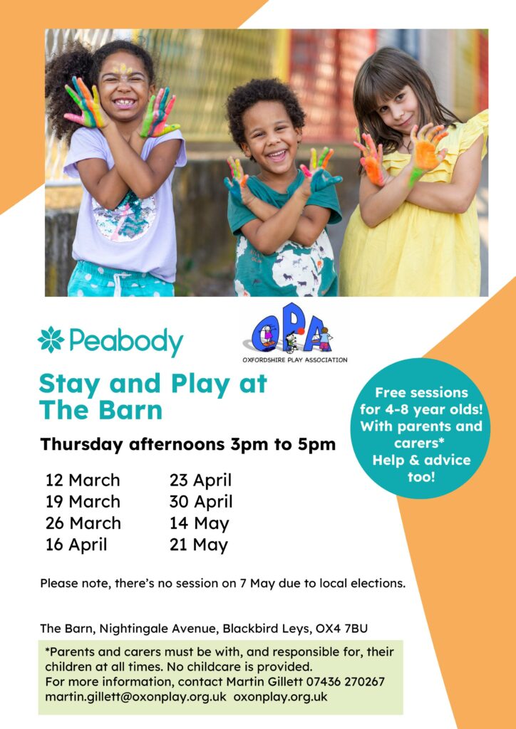 The Barn Stay and Play sessions